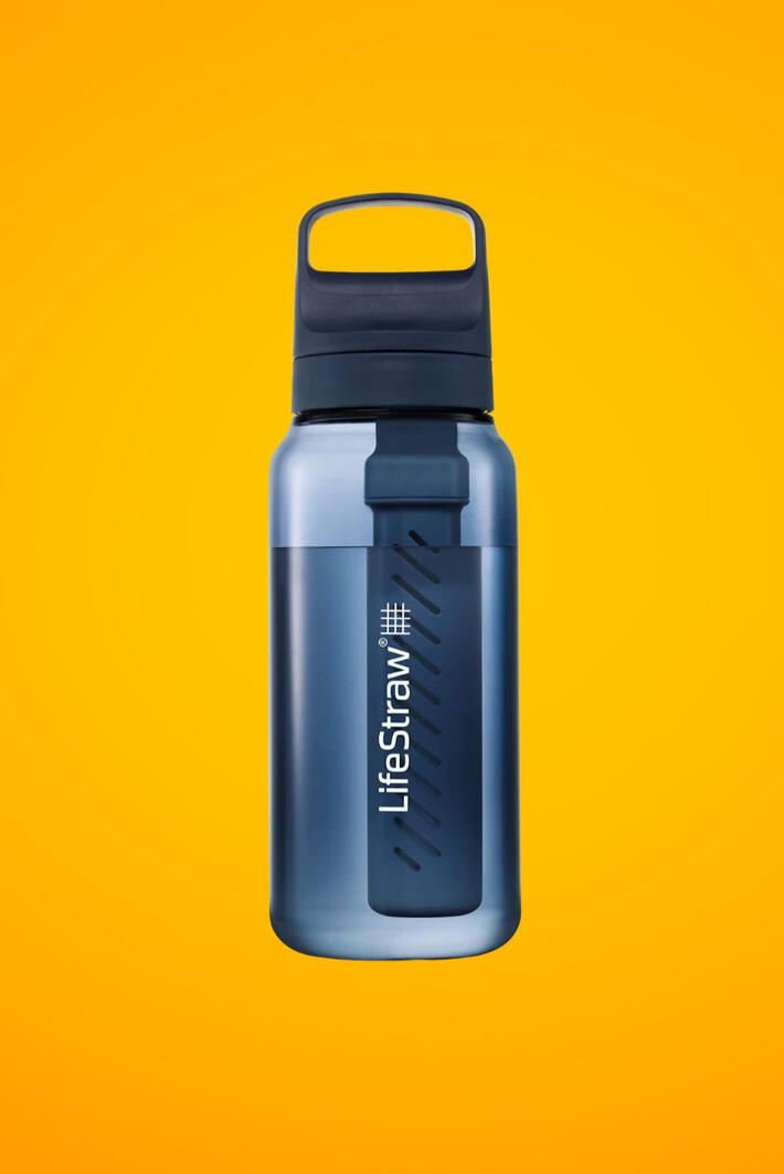 LifeStraw Go Water Filter Bottle Clean, Safe Water From Any Source, Anywhere You Go