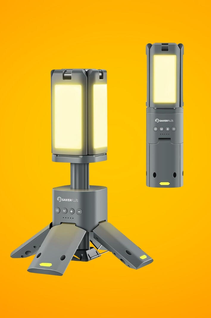 Rechargeable Camping Lantern with Built-In Power Bank Have you ever been camping or stuck in a power outage and realized one light just isn’t enough, and your phone battery is running low too? This portable camping lantern provides bright, adjustable lighting for tents, campsites, or home emergencies, and it